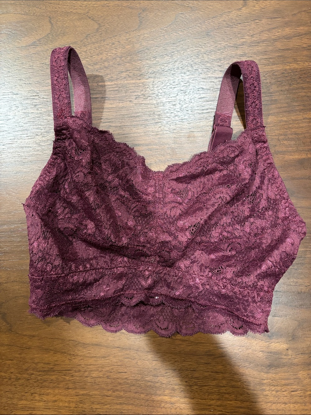 Cosabella Burgundy Lace Bralette